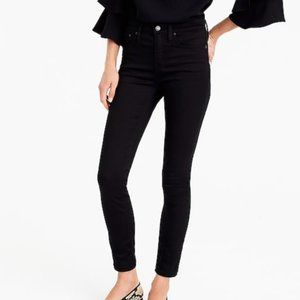 J. crew lookout hi rise skinny 28 black